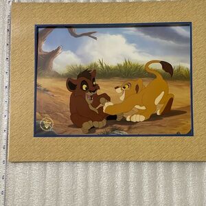 Disney's The Lion King II: Simba's Pride Exclusive Commemorative Lithograph Art